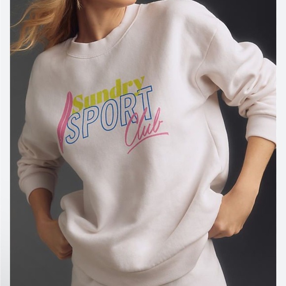 Sundry Tops - Sundry Sport Club Graphic Sweatshirt retails $148